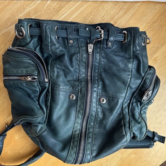Alexander Wang Marti 2 Way Shoulder Backpack Leather/Lambs Skin main image 7